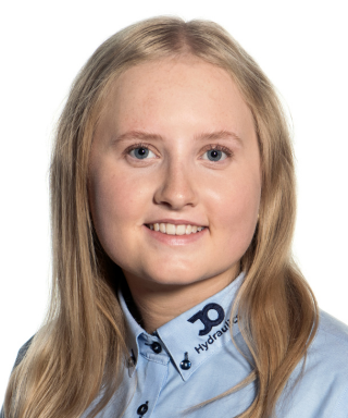 Josefine Victoria Tabermann, indk&oslash;bsassistentelev hos JO Hydraulics