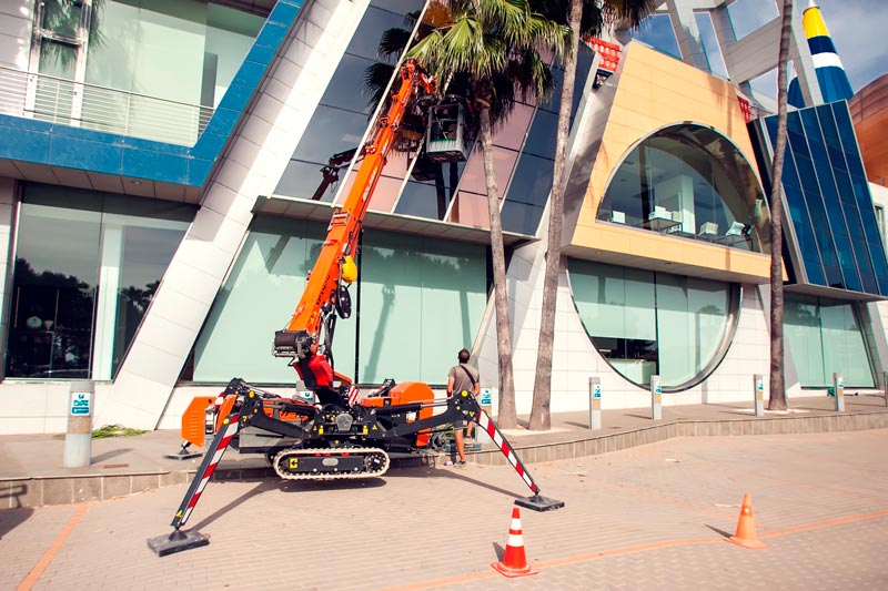 TGB slew drive til spider-lift og mobile h&aelig;velifte